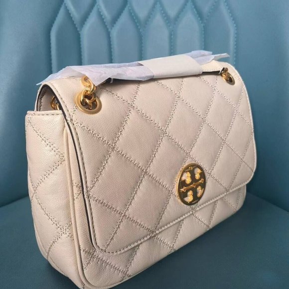 TORY BURCH Willa Small Shoulder Bag White - Picture 3 of 4